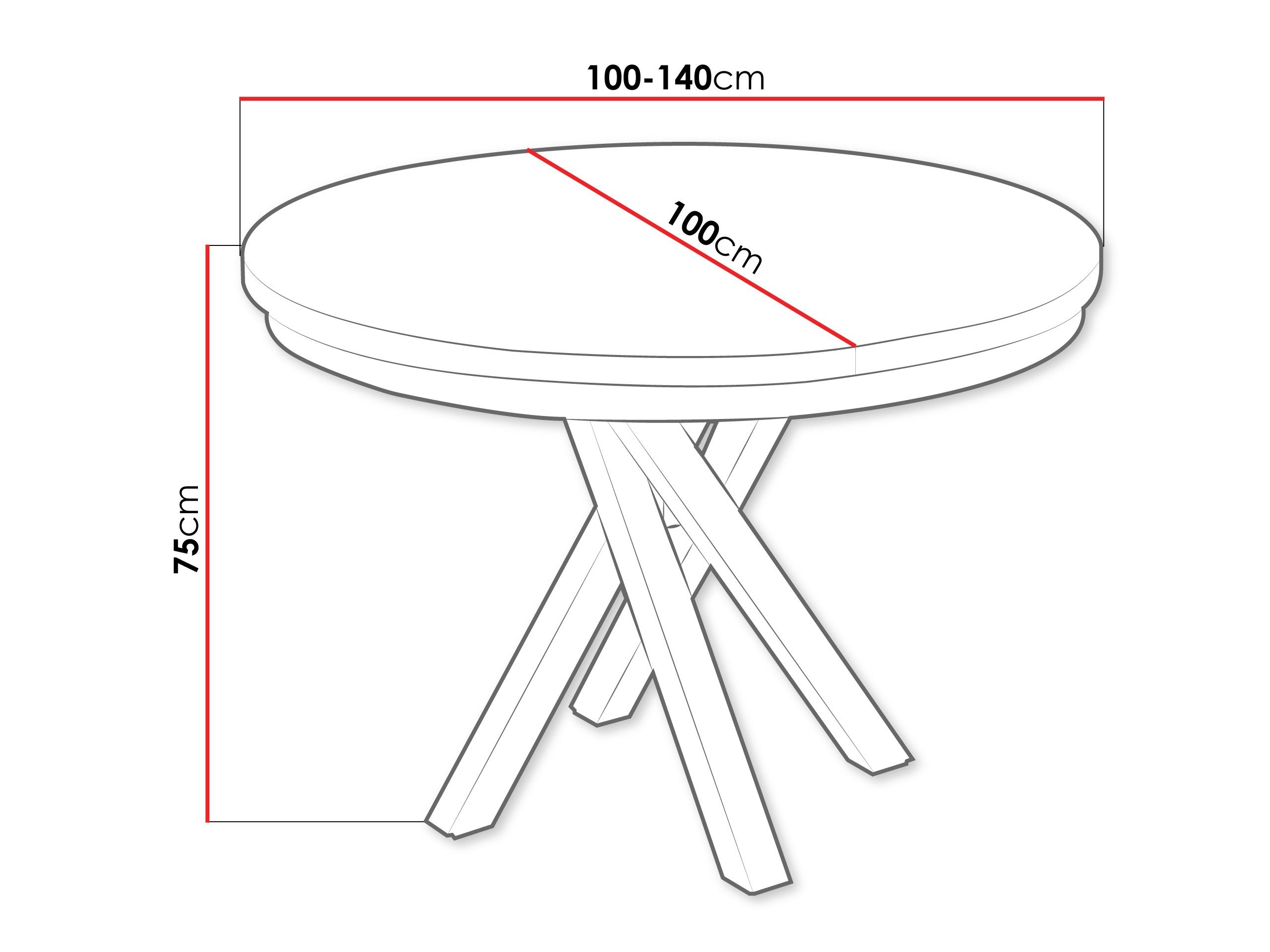 Table Mavtoru 111 (Noir)