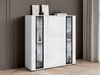 Buffet Torcame 100 (Blanc + Blanc brillant)