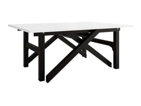 Table basse transformateur Oswego 151 (Blanc + Noir)