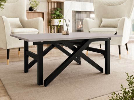 Table basse transformateur Oswego 151 (Cachemire + Noir)