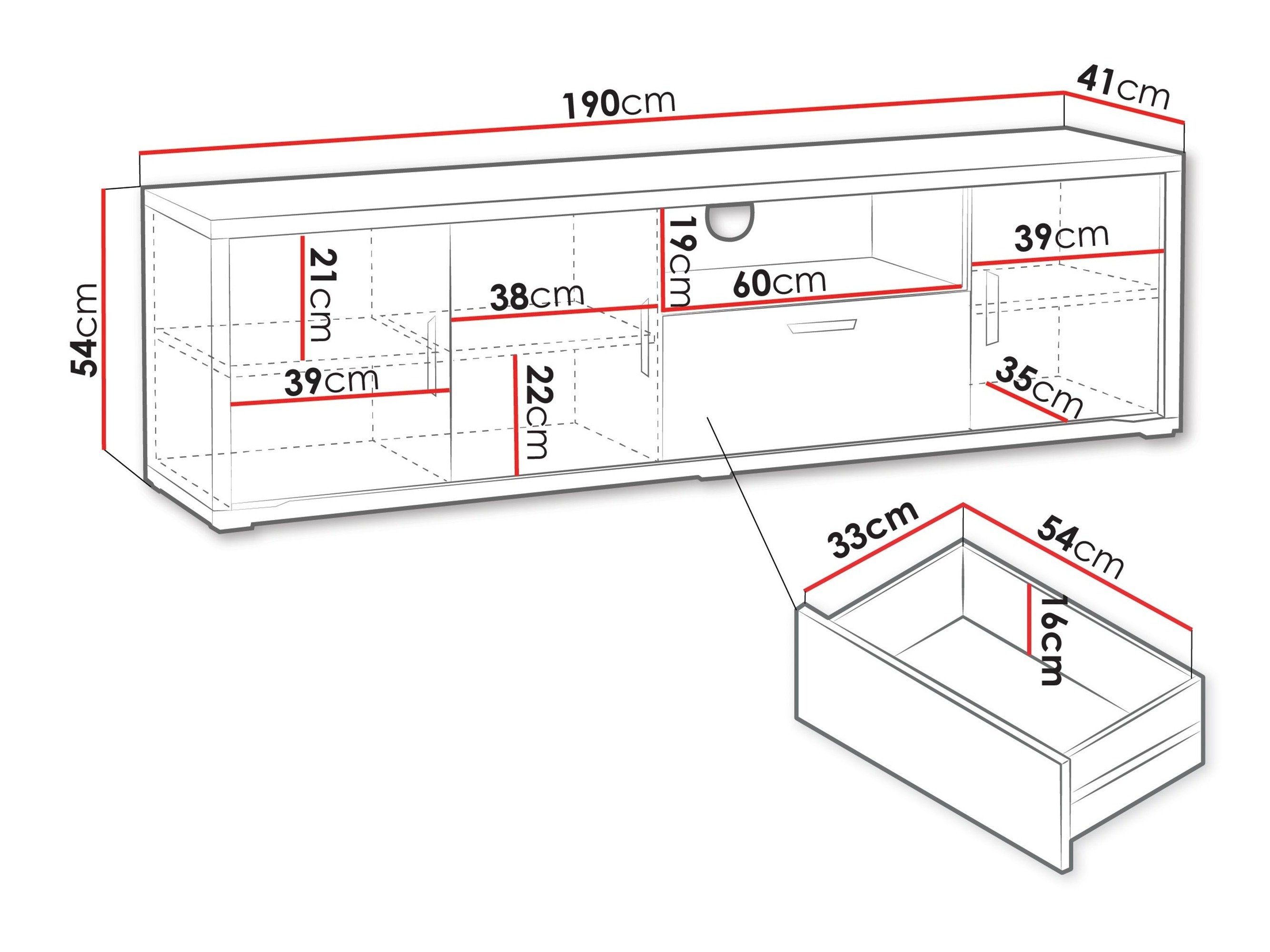Meuble TV Elisale 104