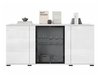 Buffet Torcame 102 (Blanc + Blanc brillant)