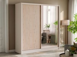 Armoire Honolulu 274 (Cachemire + Chêne wotan)