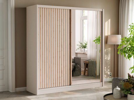 Armoire Honolulu 274 (Cachemire + Chêne wotan)