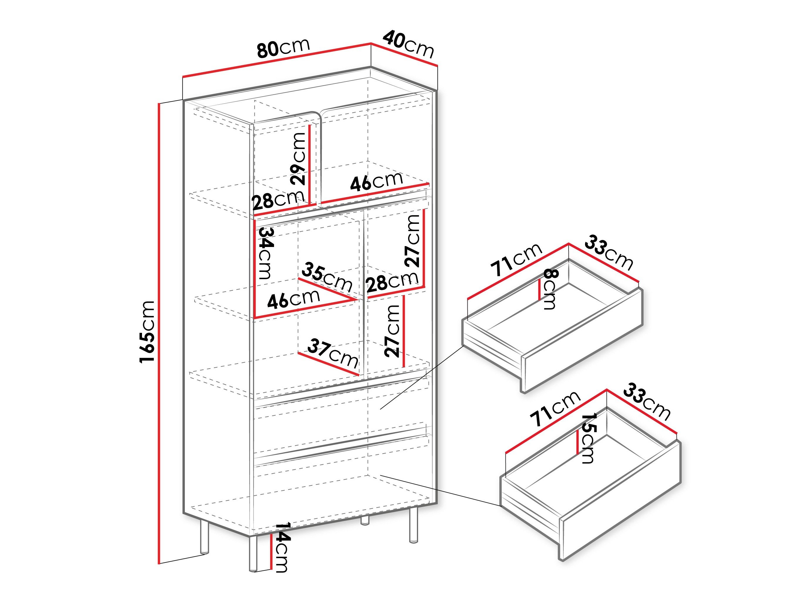 Étagère Fiosono 104 (Vert poussiéreux + Chêne)