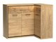Commode d'angle Etrmoni 106 (Clair bois + Chêne)