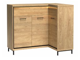 Commode d'angle Etrmoni 106 (Clair bois)