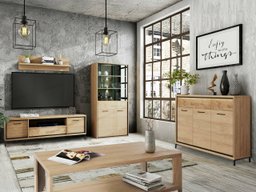 Ensemble de salon Etrmoni 118 (Clair bois + Chêne)