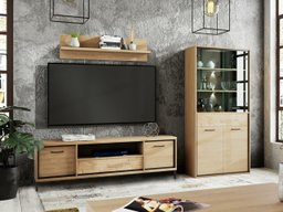 Ensemble de salon Etrmoni 119 (Clair bois + Chêne)