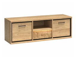 Meuble TV Etrmoni 112 (Clair bois + Chêne)