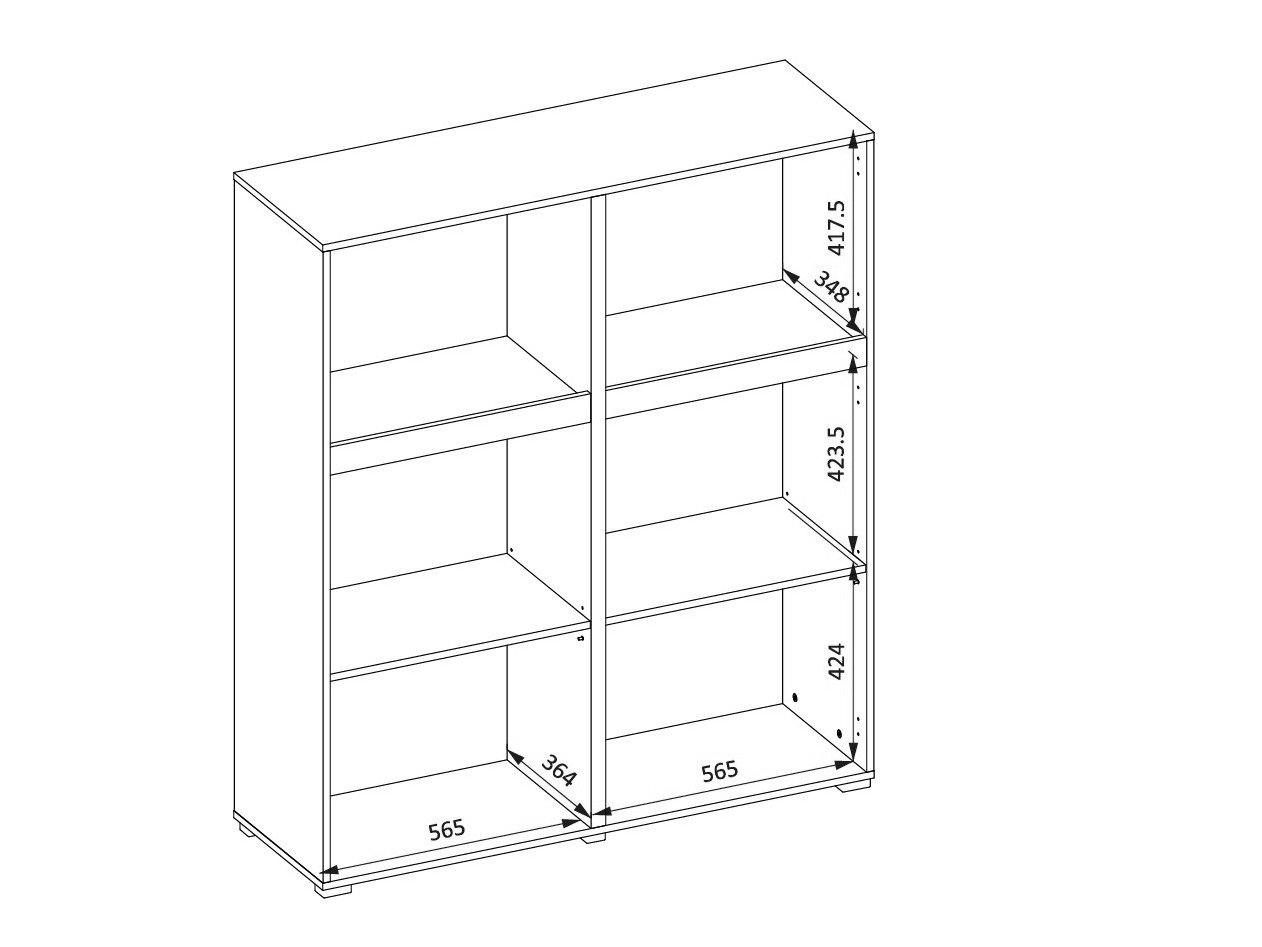 Buffet Alfere 105 (Noir)