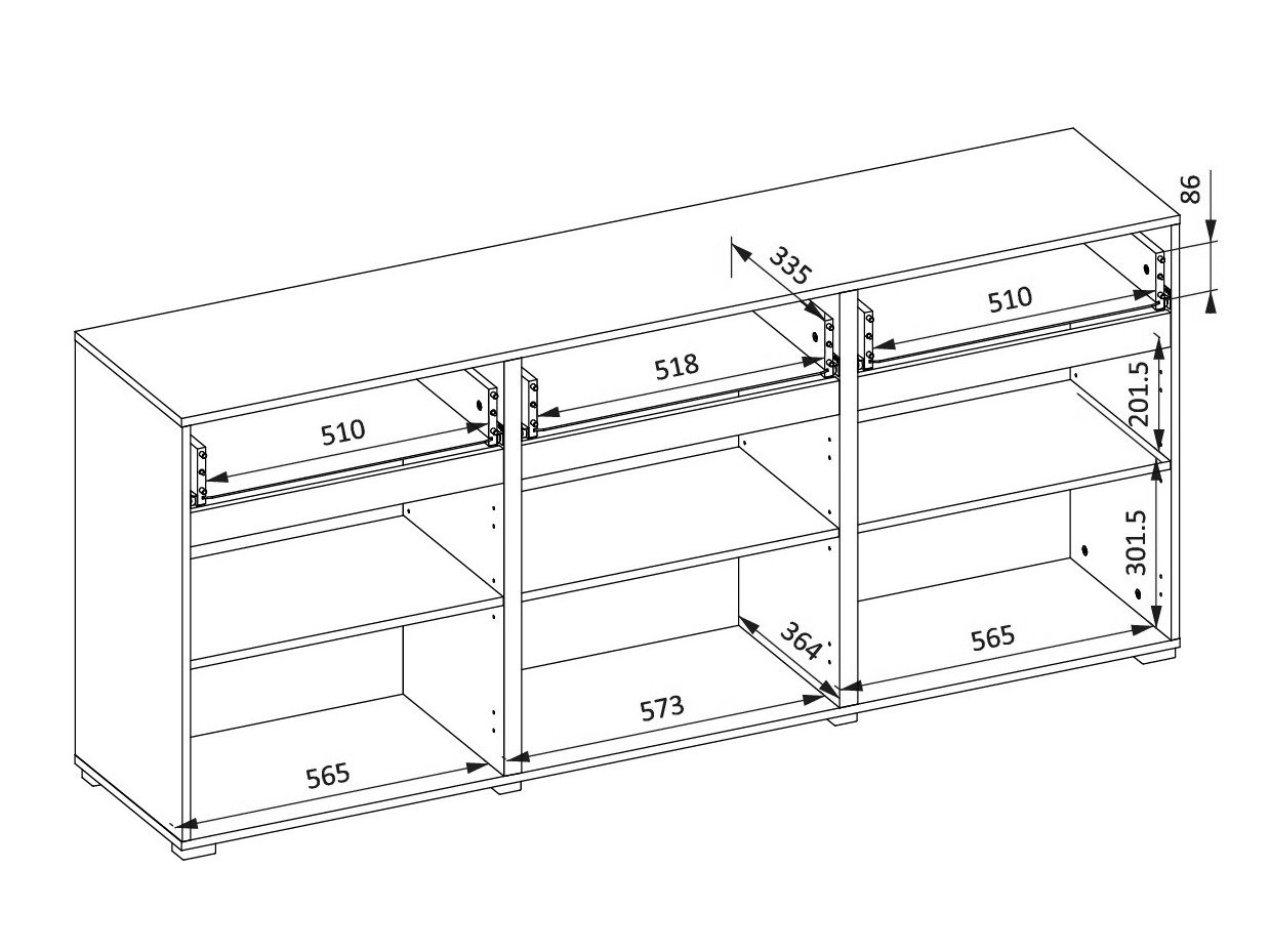 Commode Alfere 103 (Congo)