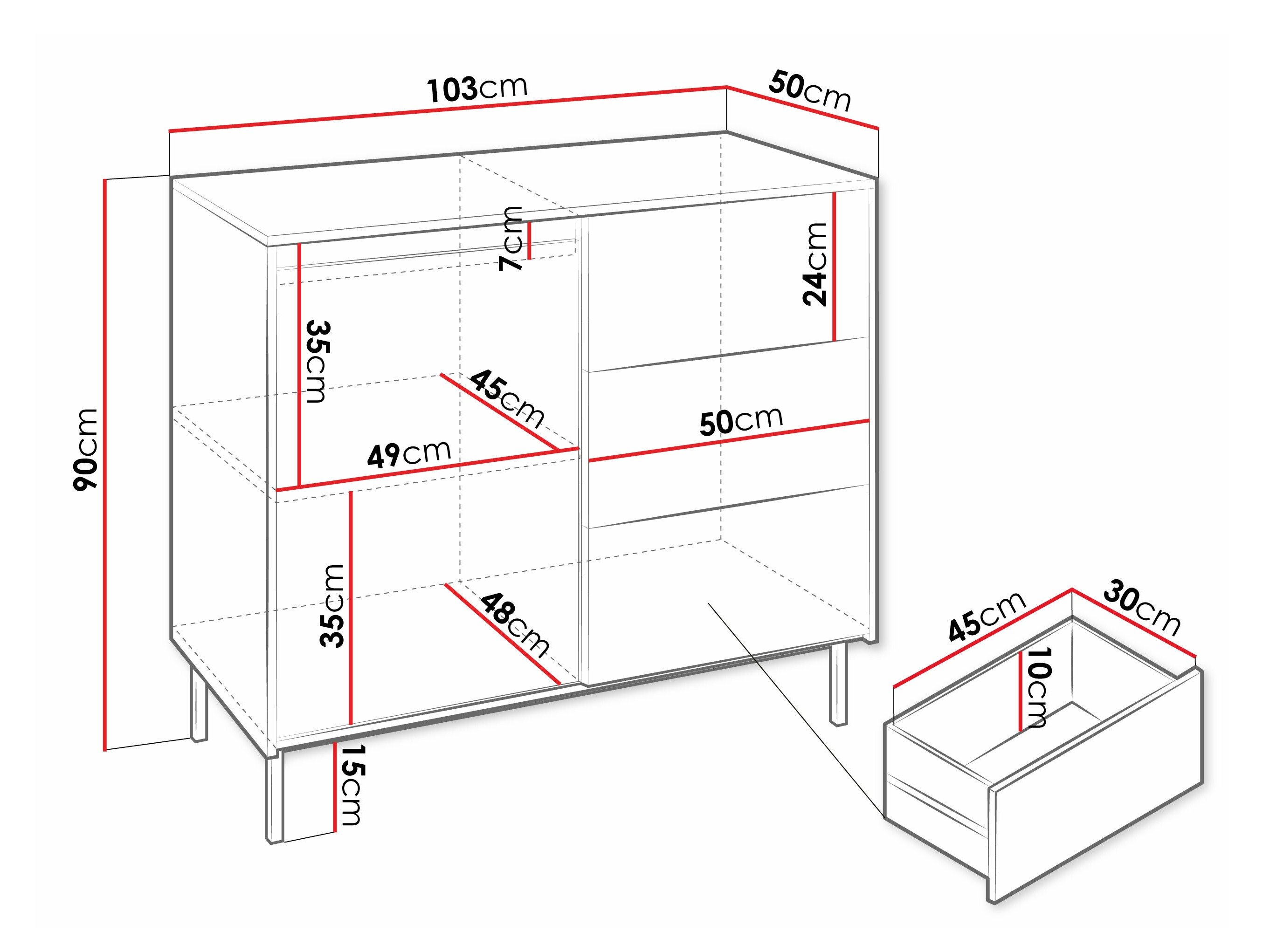Commode Comfivo Delruva (Cachemire)