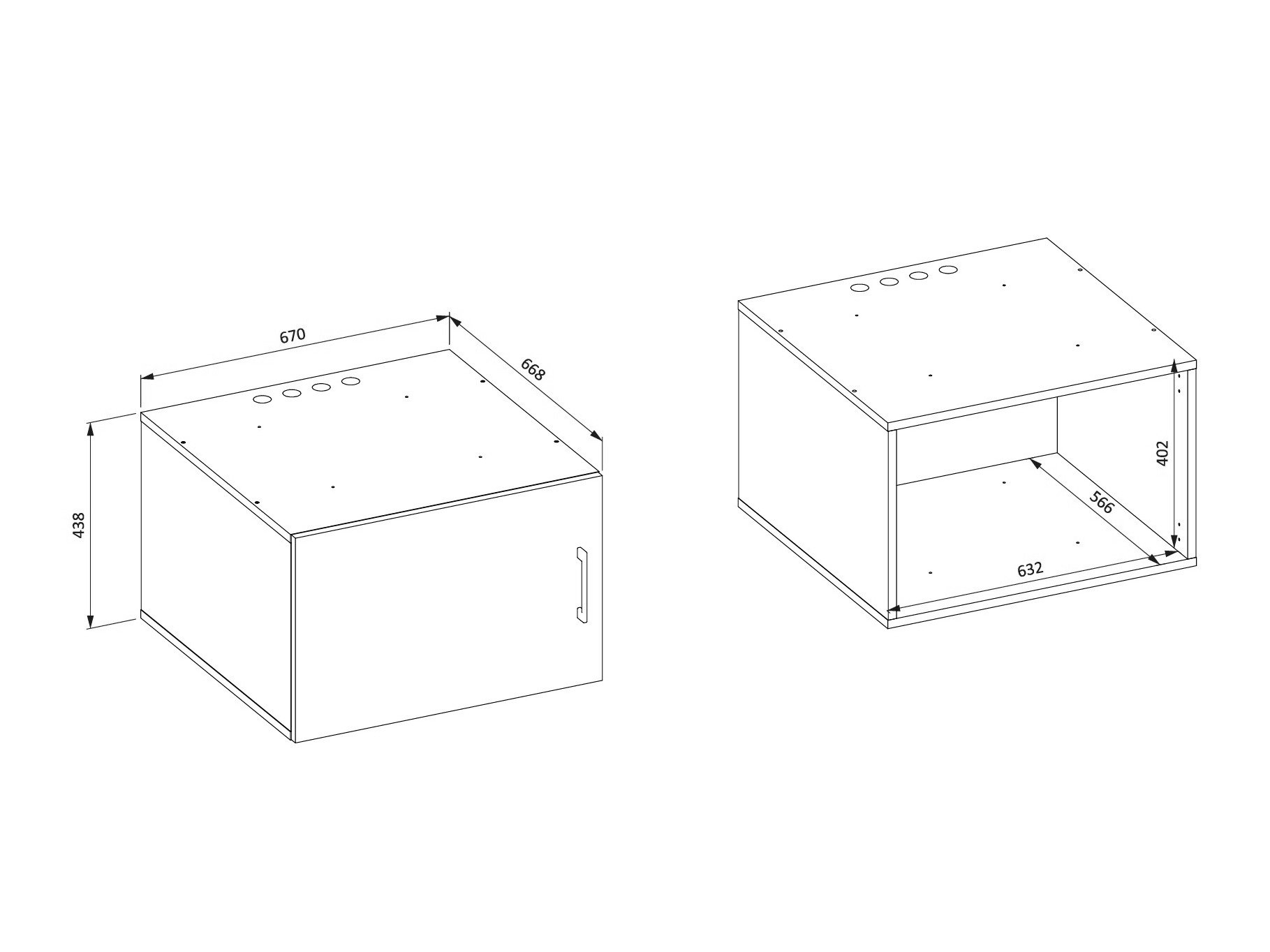 Ensemble de salle de bain Novdele 105 (Blanc)