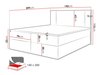 Lit boxspring Zanesville 101 (Manila 02)