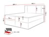 Lit boxspring Zanesville 101 (Manila 16)