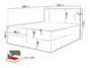 Lit boxspring Zanesville 101 (Manila 16)