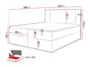 Lit boxspring Zanesville 101 (Manila 22)