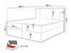Lit boxspring Zanesville 101 (Manila 22)