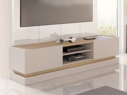 Meuble TV Comfivo Tilia (Cachemire + Chêne)