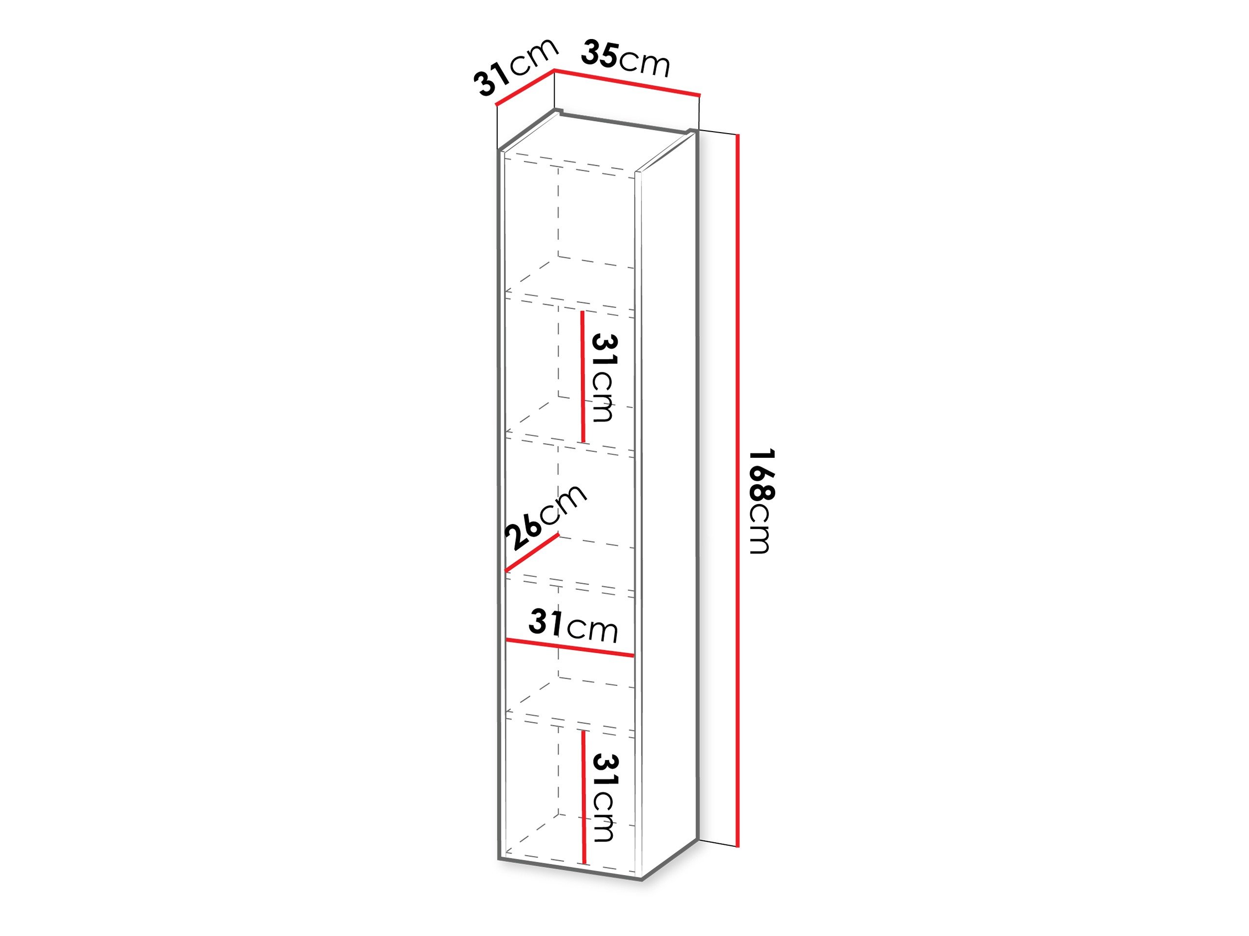 Étagère murale Evanovu 104