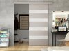 Porte coulissante Closico Portalis V (Cachemire + Blanc)