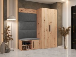 Meuble d'entrée Nitos I (Chêne Artisan)