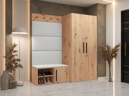 Meuble d'entrée Nitos I (Chêne Artisan)