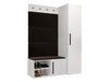 Meuble d'entrée Nitos II (Blanc)