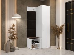 Meuble d'entrée Nitos III (Blanc)