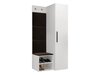 Meuble d'entrée Nitos III (Blanc)