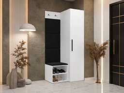 Meuble d'entrée Nitos III (Blanc)