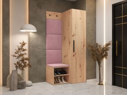 Meuble d'entrée Nitos III (Chêne Artisan)