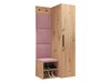 Meuble d'entrée Nitos III (Chêne Artisan)