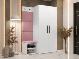 Meuble d'entrée Nitos IV (Blanc)