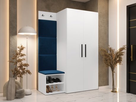 Meuble d'entrée Nitos IV (Blanc)