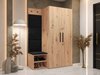 Meuble d'entrée Nitos IV (Chêne Artisan)