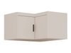 Armoire d'angle Novduni 118 (Beige)