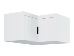 Armoire d'angle Novduni 118 (Blanc)