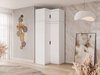Armoire d'angle Novduni 118 (Blanc)