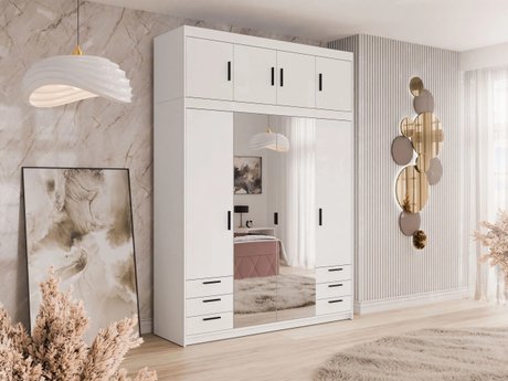 Armoire Novduni 120 (Blanc)