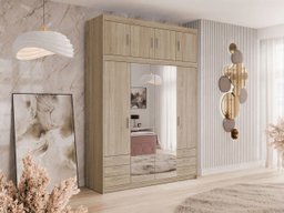 Armoire Novduni 120 (Sonoma chêne)