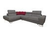 Canapé d'angle Comfivo Ruta II (Soft 029 + Uttario Velvet 2971 + Kronos 02)