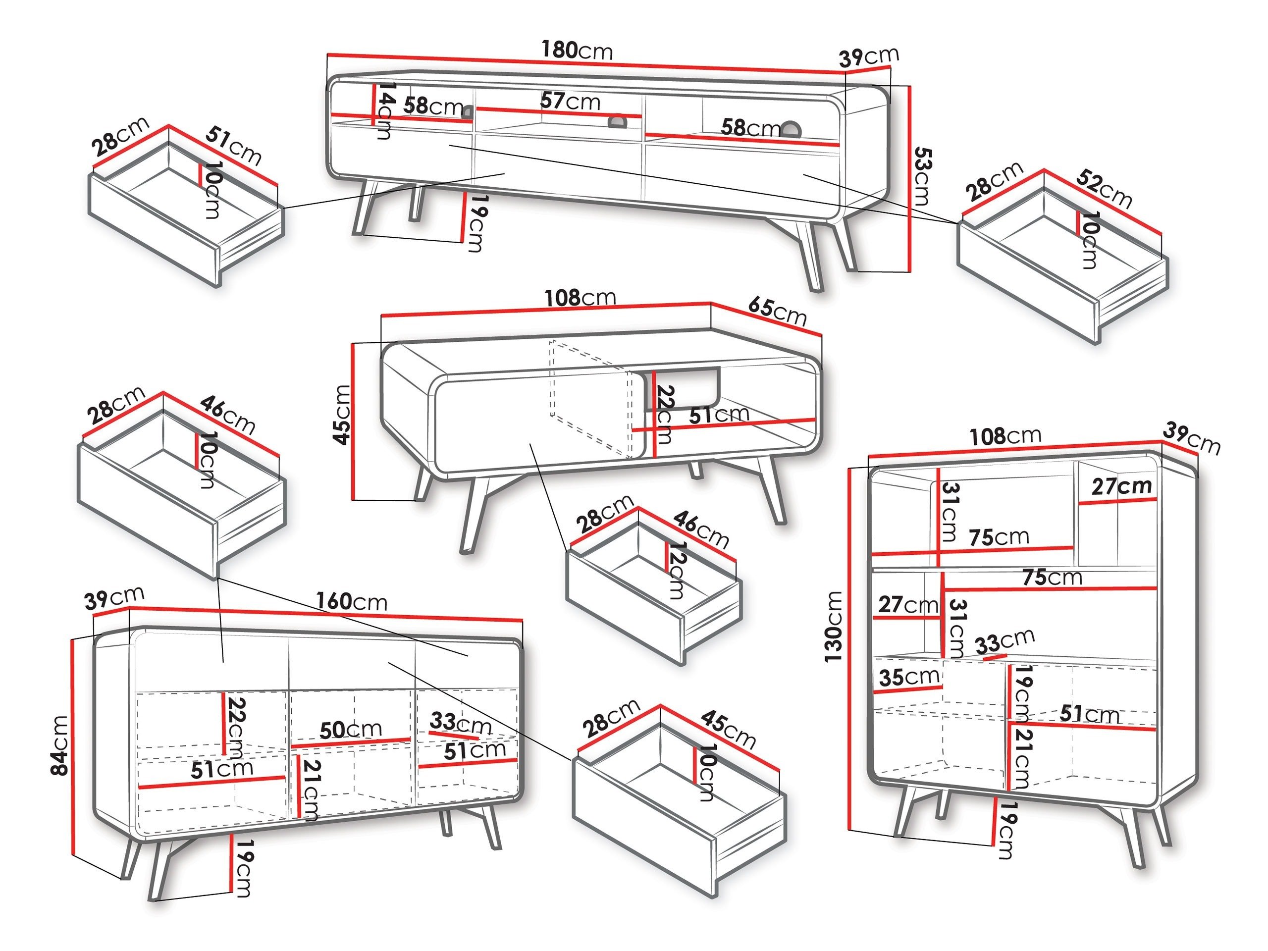 Ensemble de salon Focos I