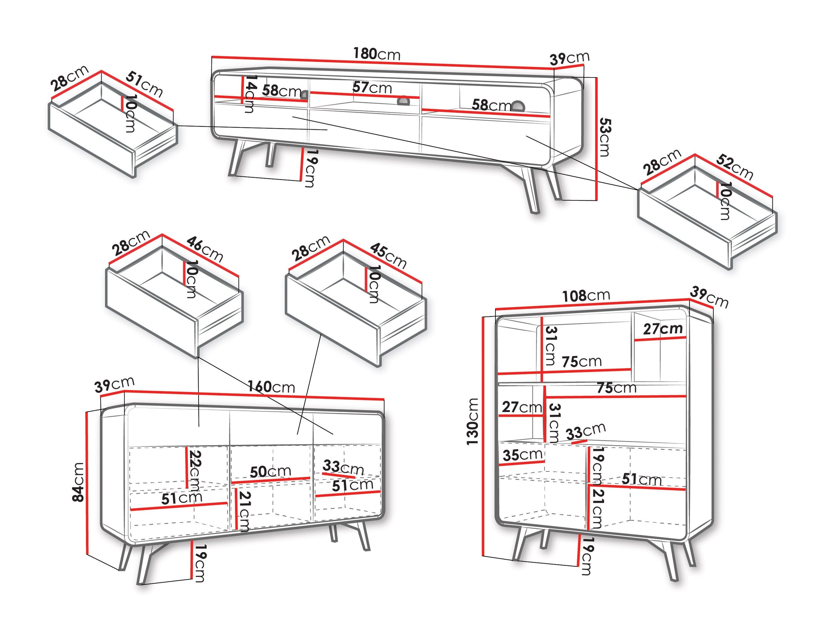 Ensemble de salon Focos