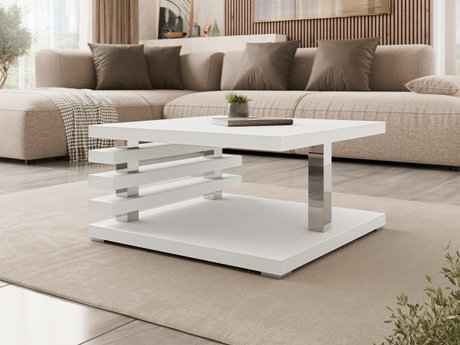 Table basse Consortum (Mat blanc)