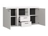 Commode Univio (Blanc + Béton)
