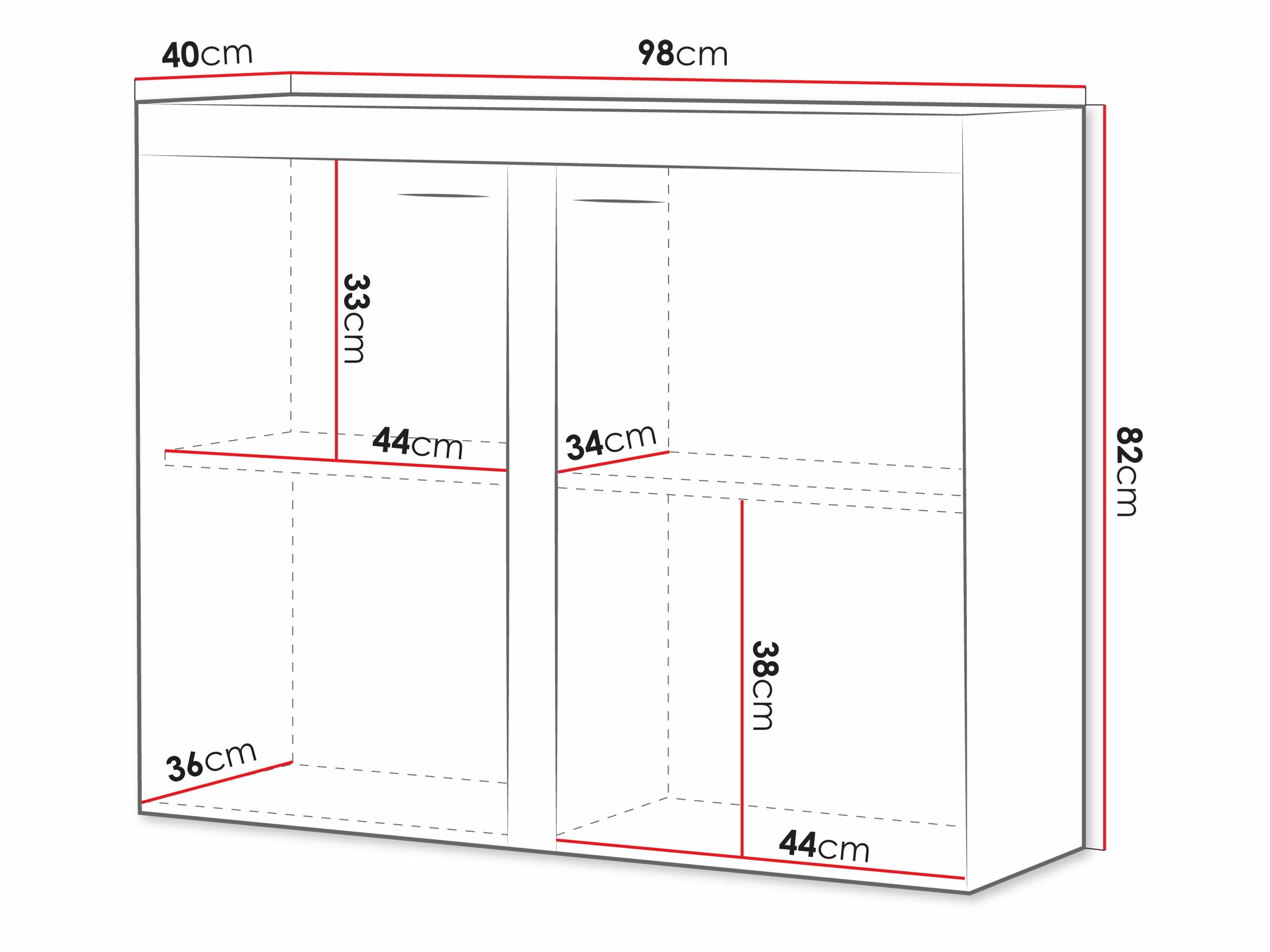 Buffet Tucson 120 (Blanc)