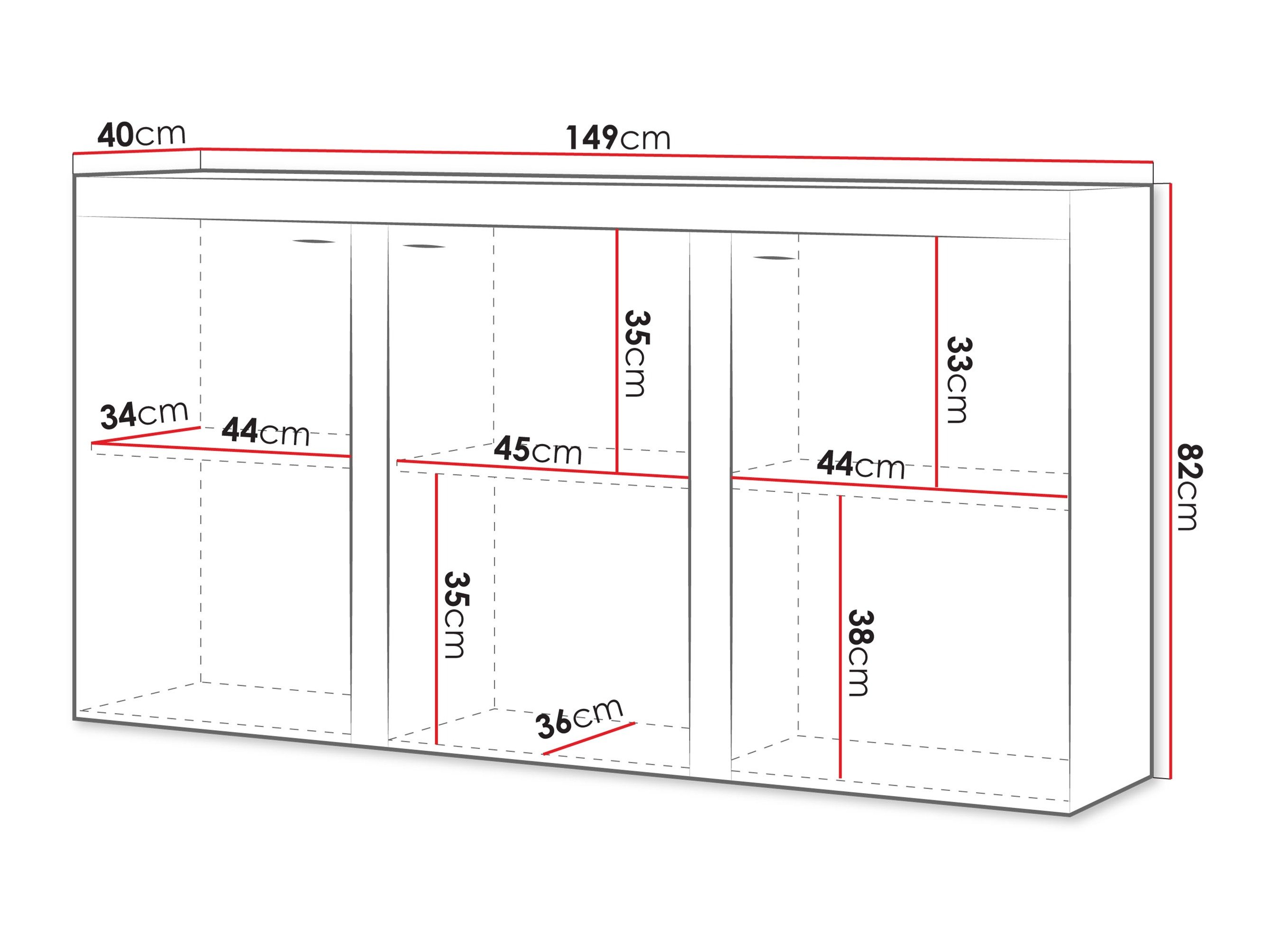 Buffet Tucson 121 (Chêne)