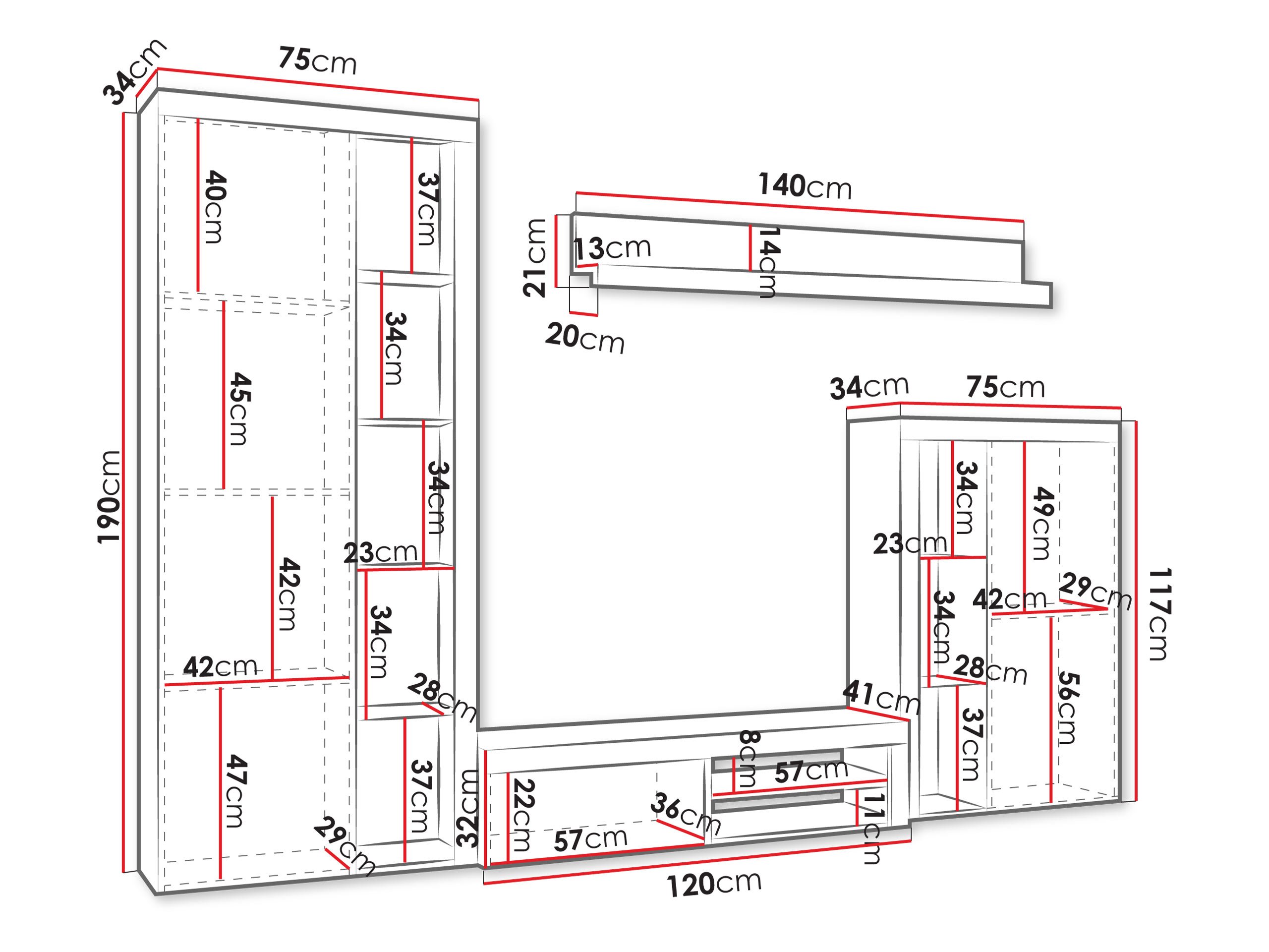 Ensemble de salon Tucson 103 (Beige)